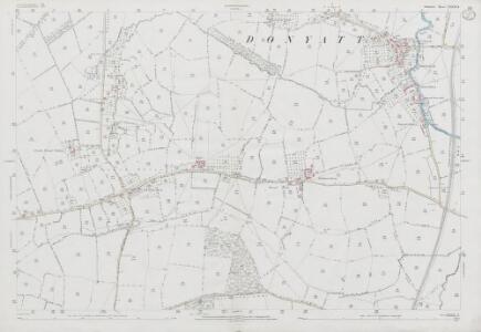 Somerset LXXXVII.8 (includes: Combe St Nicholas; Donyatt; Ilminster Without) - 25 Inch Map
