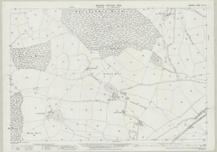 Somerset XLIII.13 (includes: Trudoxhill; Wanstrow; Witham Friary) - 25 Inch Map