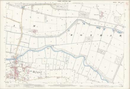 Norfolk LXIX.14 (includes: Fordham; Hilgay; Ryston; West Dereham) - 25 Inch Map