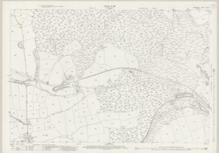 Derbyshire XVIII.9 (includes: Barlow; Chesterfield; Unstone) - 25 Inch Map