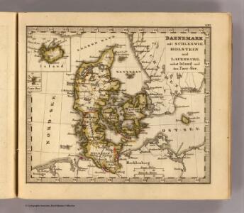 Daenemark, Schleswig, Holstein, Lauenburg, Island, Faer-Oer.