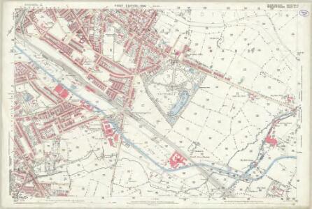 Warwickshire XIV.10 (includes: Birmingham) - 25 Inch Map