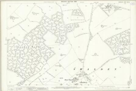 Hampshire and Isle of Wight XXVII.14 (includes: Lasham; Shalden) - 25 Inch Map