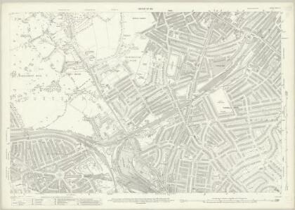 London (1915- Numbered sheets) II.13 (includes: Islington; St Pancras) - 25 Inch Map