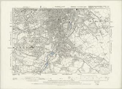 Yorkshire CCXCIV.SW - OS Six-Inch Map