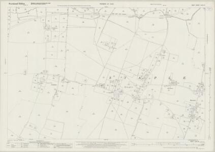Kent XLVII.8 (includes: Goodnestone; Staple; Wingham) - 25 Inch Map