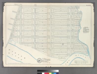 Plate 2: Map No. 419 [Bounded by 138th Street, Mill Brook, 131st Street, Morris Avenue, 130th Street, Harlem River High Water Line and Third Avenue.]