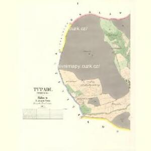 Tupadl - c8114-1-001 - Kaiserpflichtexemplar der Landkarten des stabilen Katasters