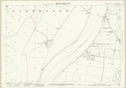 Lincolnshire X.2 (includes: Alkborough; Burton upon Stather; Garthorpe) - 25 Inch Map