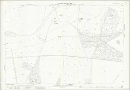Wiltshire LXV.16 (includes: Barford St Martin; Bishopstone; Broad Chalke; Burcombe Without; Wilton) - 25 Inch Map
