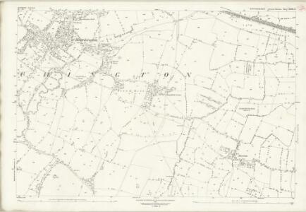 Staffordshire XXXII.12 (includes: Draycott In The Clay; Marchington) - 25 Inch Map