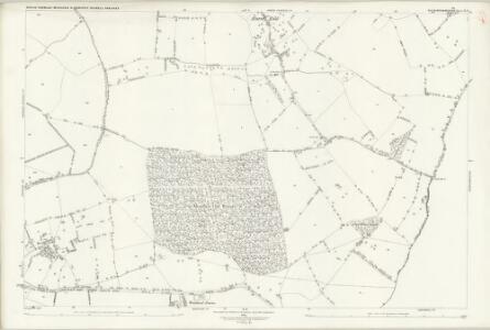 Buckinghamshire X.8 (includes: Moulsoe; Newport Pagnell; North Crawley) - 25 Inch Map