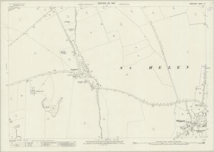 Berkshire X.1 (includes: Abingdon St Helen Without; Marcham; Wootton) - 25 Inch Map
