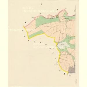 Kdanitz (Kdanice) - c3084-1-001 - Kaiserpflichtexemplar der Landkarten des stabilen Katasters