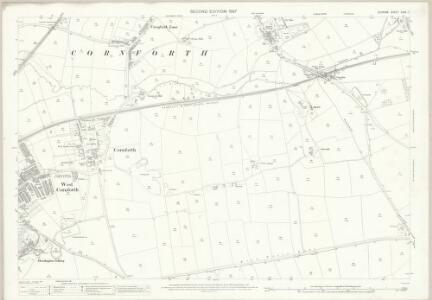 Durham XXXV.7 (includes: Conforth; Coxhoe; Fishburn; Kelloe) - 25 Inch Map