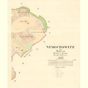 Nemochowitz - m1952-1-004 - Kaiserpflichtexemplar der Landkarten des stabilen Katasters