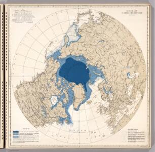 Ice Chart, Northern Hemisphere, March.