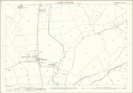 Hertfordshire XIV.10 (includes: Braughing) - 25 Inch Map
