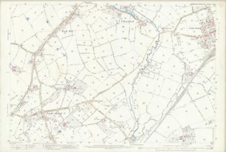 Worcestershire XXII.4 (includes: Bromsgrove; Dodford With Grafton; Stoke Prior; Upton Warren) - 25 Inch Map