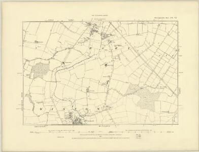 Huntingdonshire XIV.NW - OS Six-Inch Map