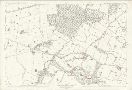 Staffordshire XXXIX.11 (includes: Abbots Bromley; Newborough; Yoxall) - 25 Inch Map