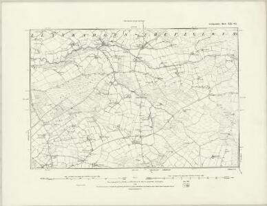 Cardiganshire XIX.SW - OS Six-Inch Map