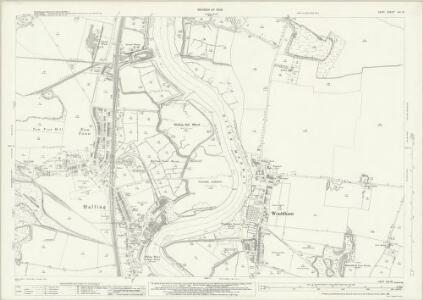 Kent XIX.13 (includes: Halling; Wouldham) - 25 Inch Map