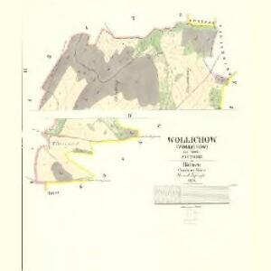 Wollichow - c8764-1-002 - Kaiserpflichtexemplar der Landkarten des stabilen Katasters