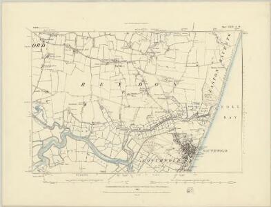 Suffolk XXVIII.NE - OS Six-Inch Map