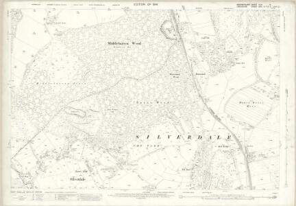 Westmorland XLVI.14 (includes: Arnside; Silverdale; Yealand Redmayne) - 25 Inch Map