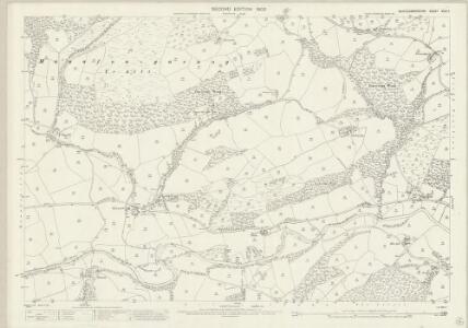 Montgomeryshire XXIX.4 (includes: Berriw; Castle Caereinion Rural; Manafon) - 25 Inch Map