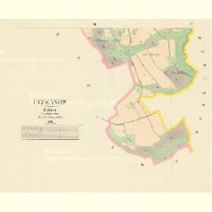 Czekanow - c0831-1-002 - Kaiserpflichtexemplar der Landkarten des stabilen Katasters