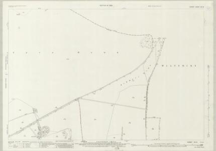 Dorset VIII.8 (includes: Ashmore; Compton Abbas; Donhead St Mary; Melbury Abbas; Tollard Royal) - 25 Inch Map