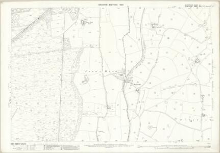 Shropshire VII.11 (includes: Bronington; Whitchurch Rural; Whitchurch Urban) - 25 Inch Map