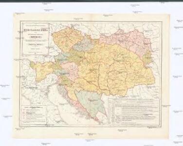 Abgrenzung und administrative Eintheilung der Militär-Territorial-Bezirke in der österreichisch-ungarischen Monarchie