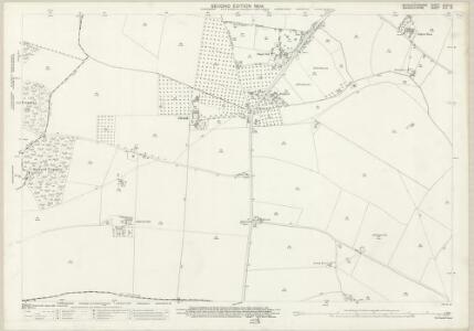 Worcestershire XXXV.16 (includes: Church Lench; Harvington; Salford Priors) - 25 Inch Map