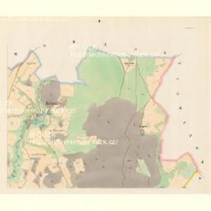 Žebrakow - c9378-1-002 - Kaiserpflichtexemplar der Landkarten des stabilen Katasters