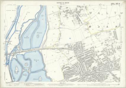 London (Edition of 1894-96) XIV (includes: Walthamstow) - 25 Inch Map