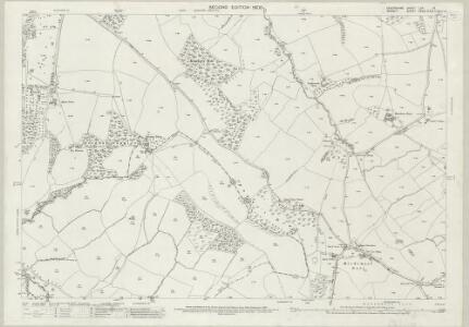 Devon LXA.13 (includes: Bettiscombe; Broadwindsor; Hawkchurch; Marshwood; Thorncombe) - 25 Inch Map