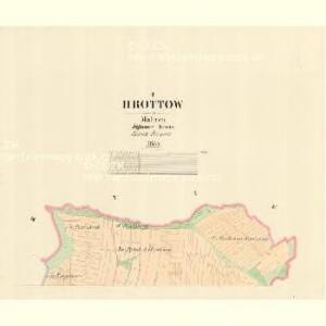 Hrottow - m0922-1-001 - Kaiserpflichtexemplar der Landkarten des stabilen Katasters
