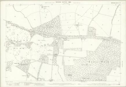 Berkshire VII.8 (includes: Buscot; Eaton Hastings; Great Coxwell; Great Faringdon) - 25 Inch Map