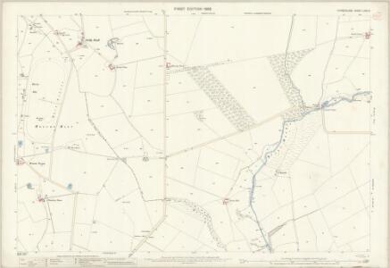Cumberland LXVII.3 (includes: Moresby) - 25 Inch Map
