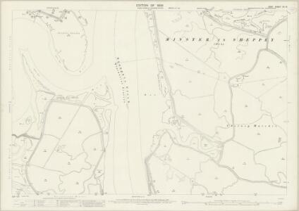 Kent XII.16 (includes: Iwade; Queenborough; Upchurch) - 25 Inch Map