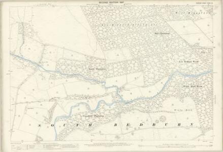 Durham XXXIII.13 (includes: South Bedburn) - 25 Inch Map