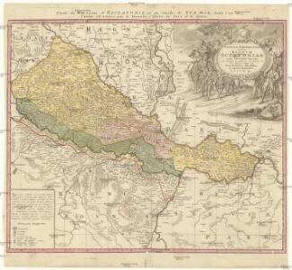 Tabvla geographica exhibens regnvm Sclavoniae cum Syrmii ducatu