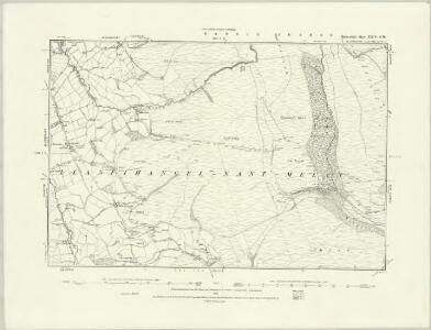 Radnorshire XXIII.NE - OS Six-Inch Map