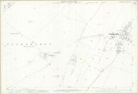 Hampshire and Isle of Wight XVIII.15 (includes: Basingstoke; Cliddesden; Farleigh Wallop) - 25 Inch Map