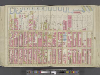 Manhattan, Double Page Plate No. 24 [Map bounded by Hudson River, W. 64th St., 9th Ave., W. 47th St.]