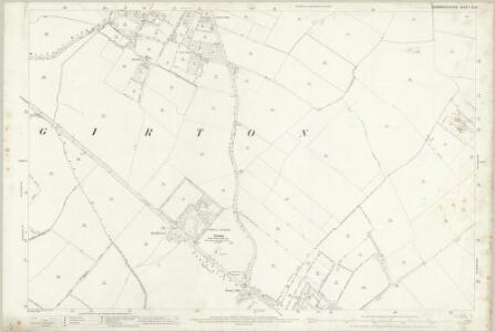 Cambridgeshire XL.9 (includes: Cambridge; Girton; Histon; Impington; Madingley) - 25 Inch Map