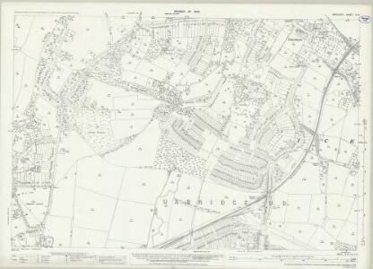Middlesex IX.16 (includes: Uxbridge) - 25 Inch Map